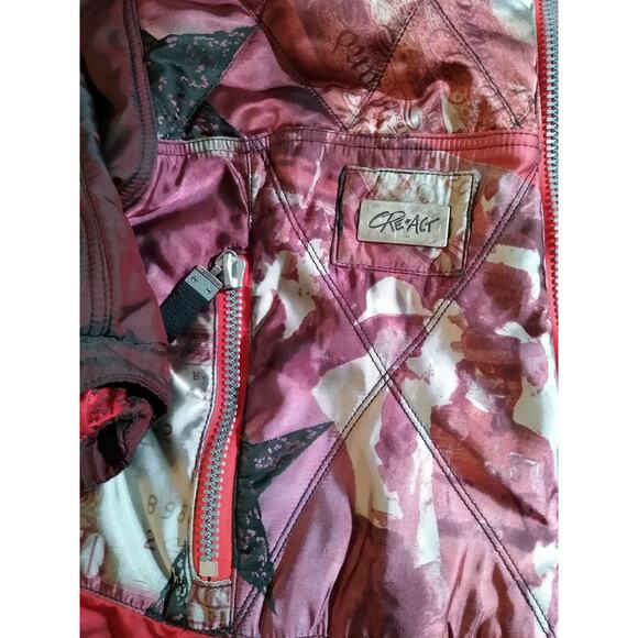 Vintage CRE-ACT 90s Creact Creation Rainer Engel Womens Ski Jacket Italy Small - Picture 3 of 8